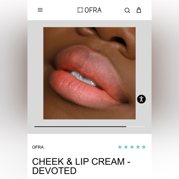 2/$25 OFRA COSMETICS CHEEK AND LIP CREAM name DEVOTED! BRAND NEW in the box! - Picture 7 of 12